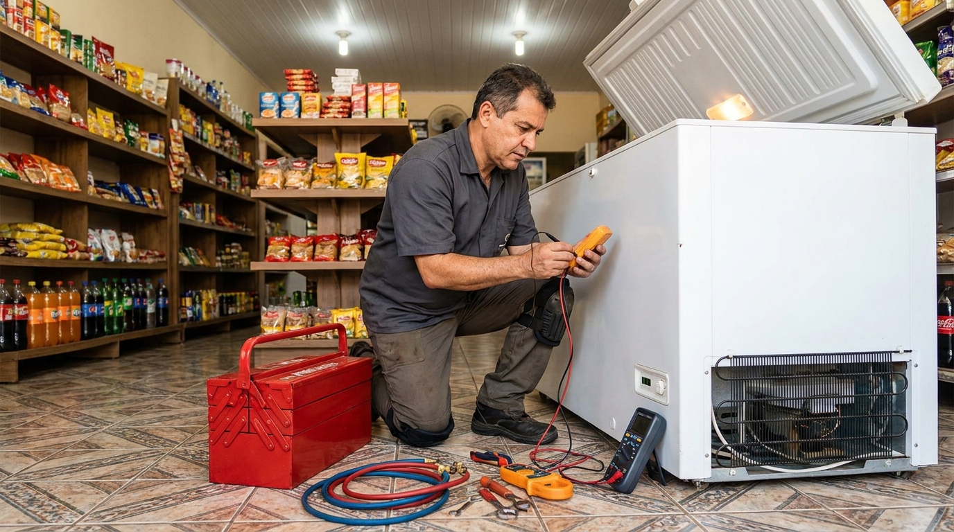 Ajuste de Temperatura do Freezer em Teresina‑PI